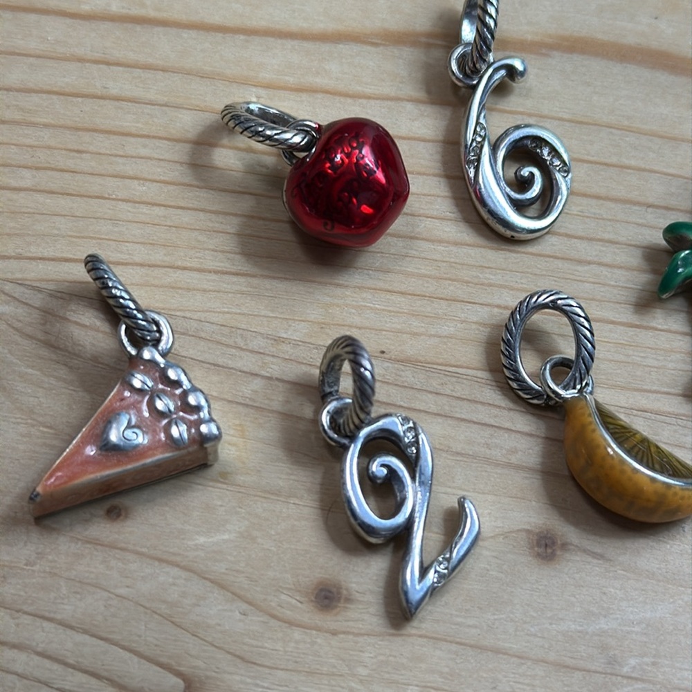 Brighton Silver and Enamel Charm Collection - Picture 3 of 4